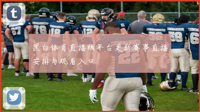 黑白体育直播线平台更新赛事直播安排与观看入口